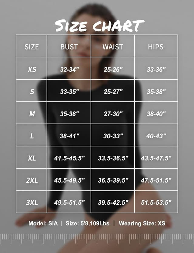 Thumbnail 1 de PUMIEY Women's Crew Neck Bodysuit XS–3XL 👗