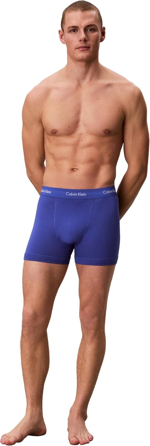 Thumbnail 4 de Calvin Klein Trunk 3pk Boxer Multicolor XL para Hombre 🩲