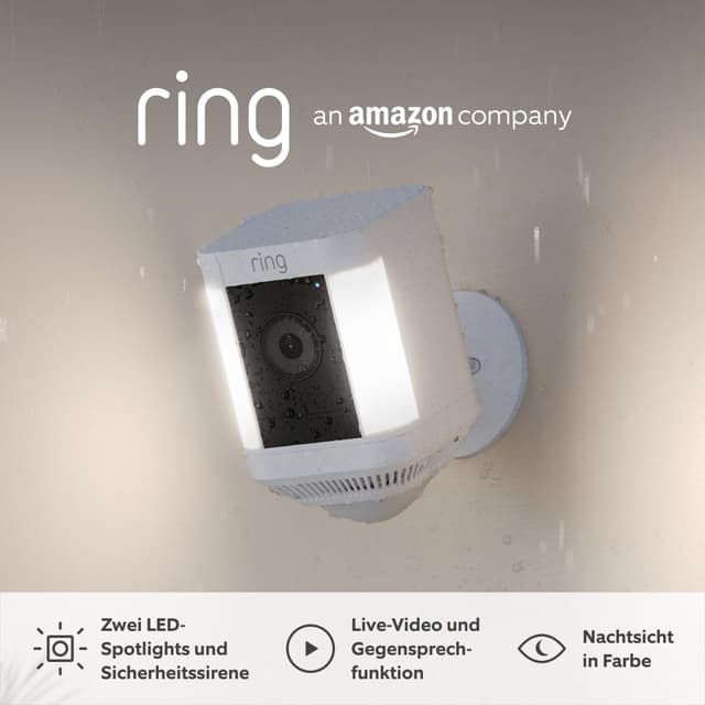 Detalle de Ring Spotlight Cam Plus, 1080p, WLAN