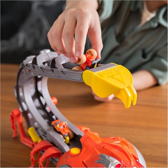 Detalle de Monster Jam Mini Jams Coffret 2 mini-monster trucks El Toro Loco Venom Velocity Scorpion et Max-D (1:87)