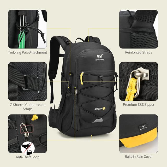 Detalle de SKYSPER BOGDA 35 Wanderrucksack 35 L