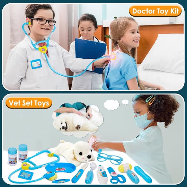 Thumbnail 5 de BUYGER 16 Pcs Kids Doctor Set