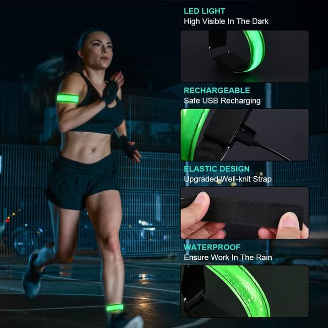 Thumbnail 5 de flintronic Brazalete LED Recargable 2PCS