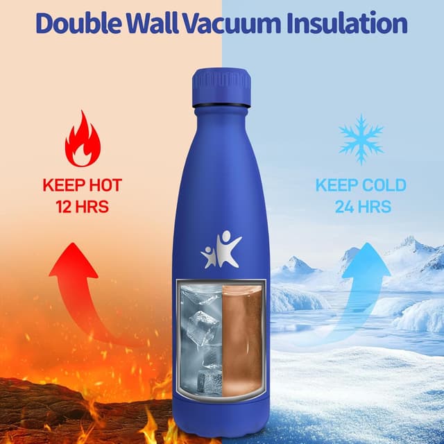 Detalle 2 de Motswedi Botella Térmica 500ml Acero Inoxidable 💧