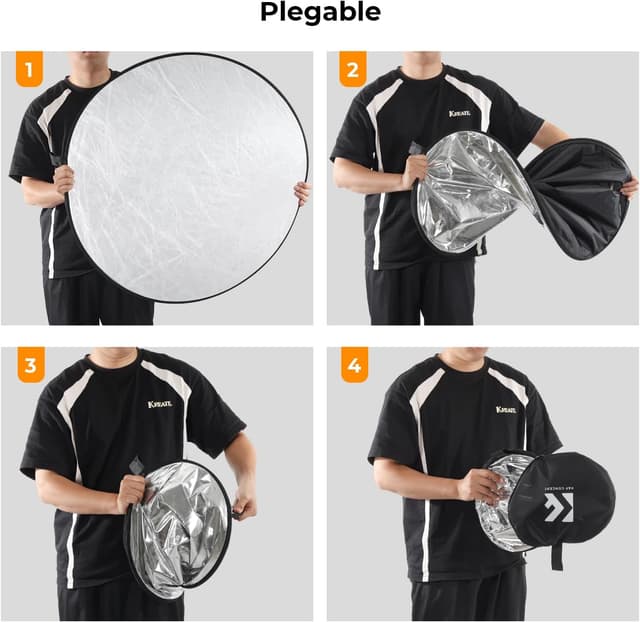 Thumbnail 5 de K&F CONCEPT Reflector 110 cm 5 en 1