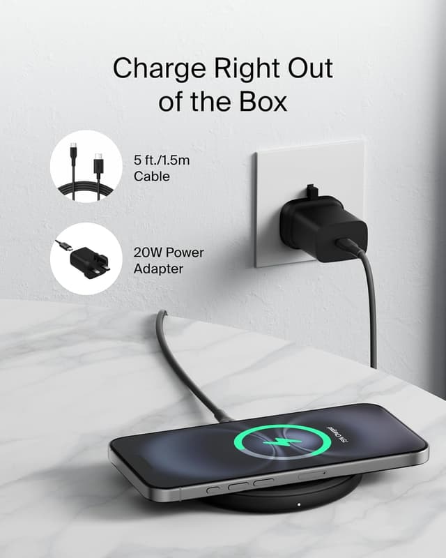 Detalle de Belkin Wireless Charging Pad 15W Qi