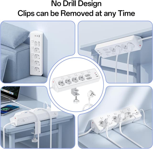 Thumbnail 6 de Ciabatta Multipresa PD 30W 6 prese e 3 USB