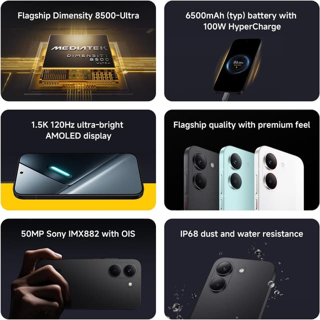 Detalle de POCO X8 Pro 8GB 256GB smartphone