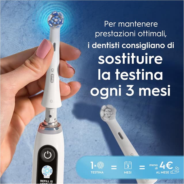 Thumbnail 3 de Oral-B iO Testine Ultimate Clean 8 pezzi