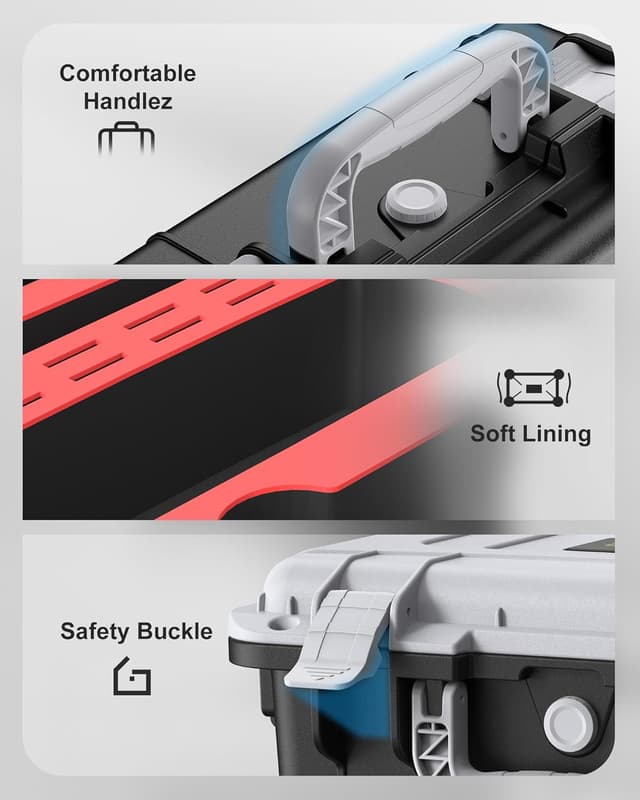 Detalle 1 de Hartschalen Tasche für Nintendo Switch 2 IP67 🌊