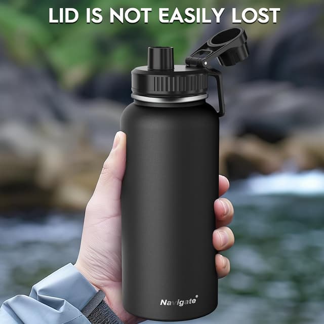 Thumbnail 6 de Navigate 32 oz Insulated Sports Water Bottle 💧
