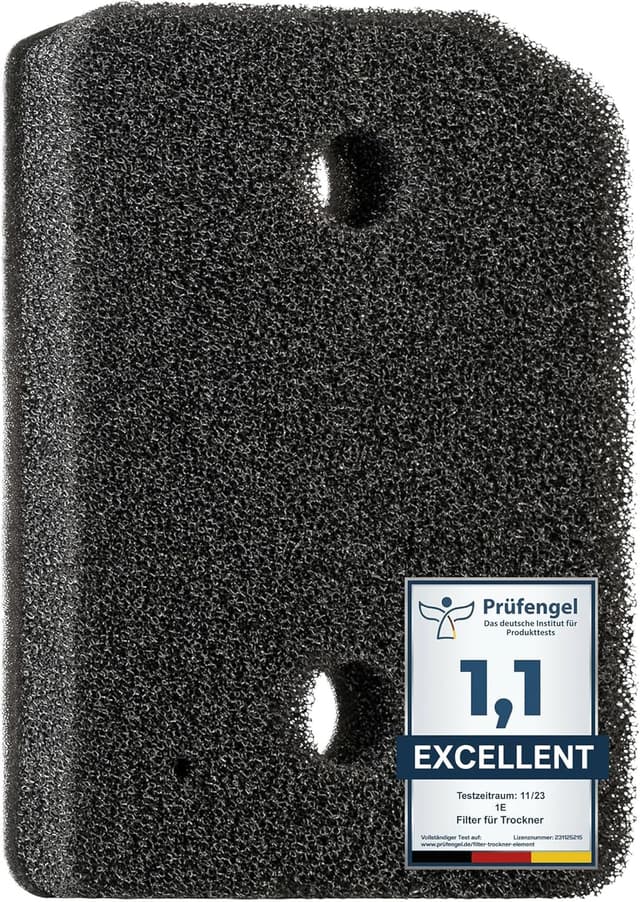 Detalle de Filtro per asciugatrice Miele T1 9164761: ricambio lavabile e compatibile