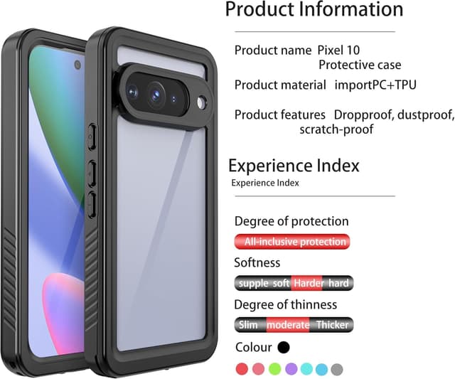 Thumbnail 6 de Google Pixel 10 waterproof case IP68