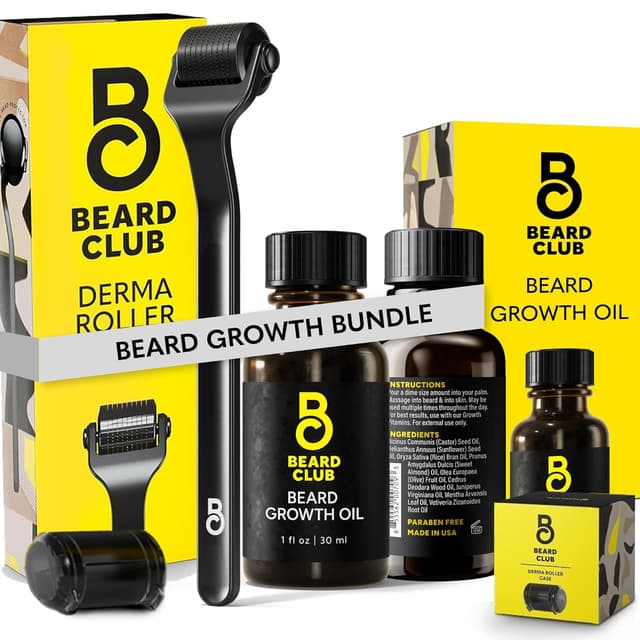 Detalle de Beard Club Premium Derma Roller 540 ๐ง