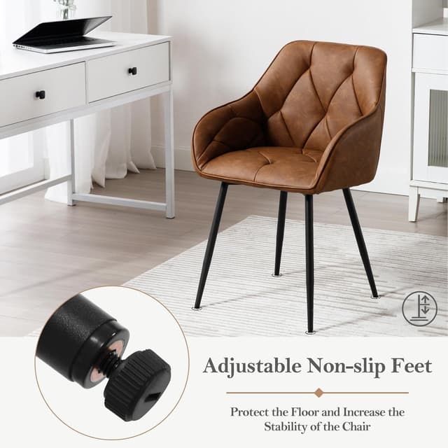 Thumbnail 7 de WOLTU EZS03br-2 Sillas Modernas de Comedor 🪑 con Respaldo