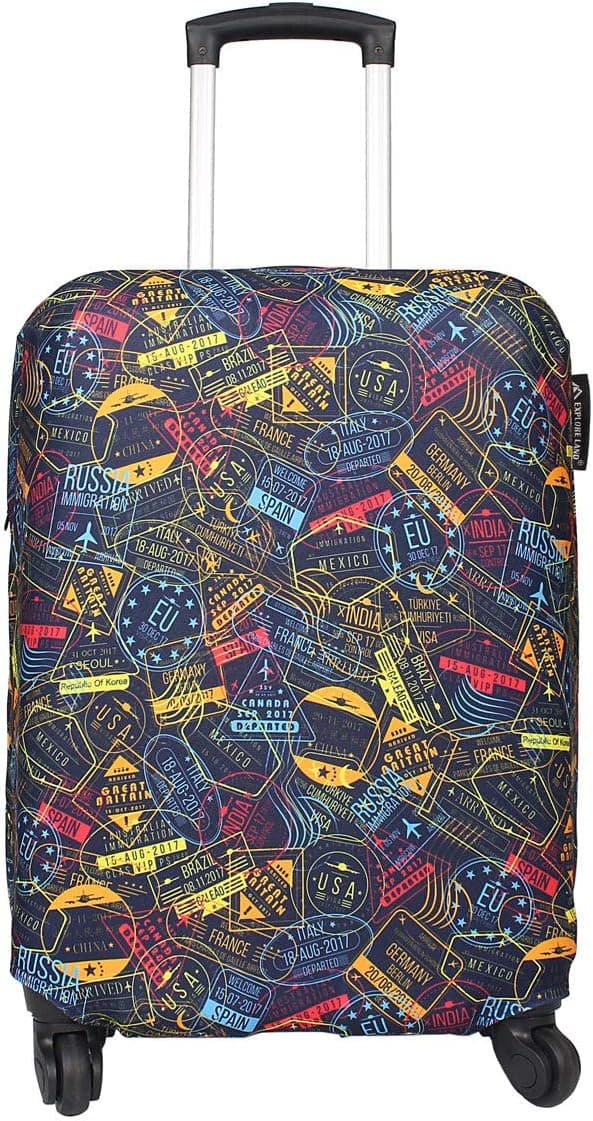 Imagen de Explore Land Travel Luggage Cover 18-32 Inch en OfertitasTOP