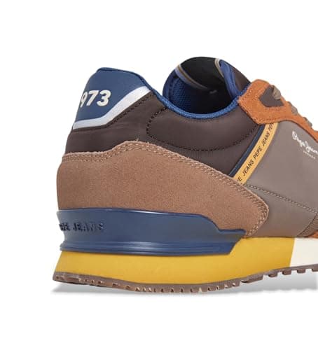 Thumbnail 4 de Pepe Jeans Zapatillas London Brick de piel marrón