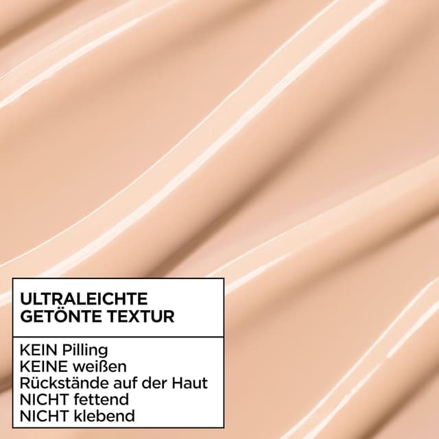 Detalle 2 de Garnier Ambre Solaire Super UV UV-Water-Fluid LSF 50 für das Gesicht – getönte Sonnencreme, Dry-Touch, 40 ml