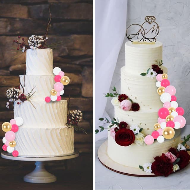 Detalle 2 de RIBBOOO 40 pcs foam cake toppers 🎂