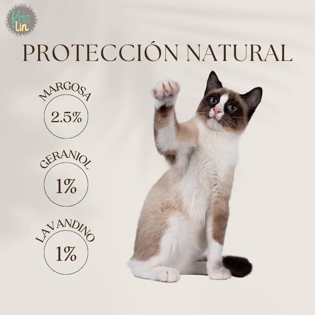 Thumbnail 2 de KRISLIN collates antiparasitarios gatos 30 cm