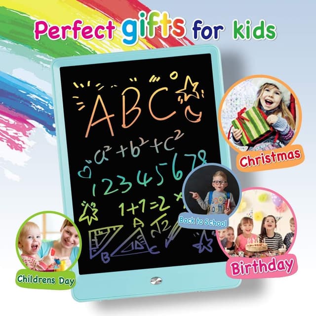 Thumbnail 5 de ORSEN 10 Inch LCD Doodle Board Writing Tablet for Kids (Pressure-Sensitive Color Screen)