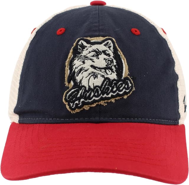 Detalle de ZHATS NCAA Officially Licensed Snapback Hat – Vault Stowe (Connecticut Huskies)