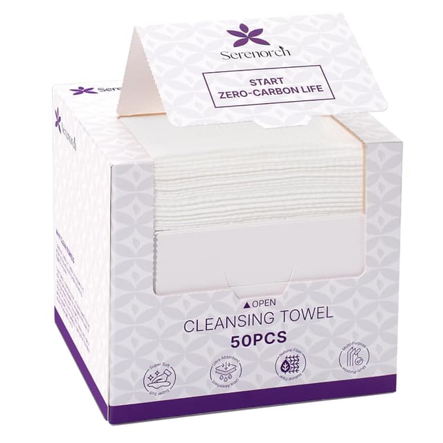 Imagen de Serenorch Face Towelettes, 50 Count en OfertitasTOP