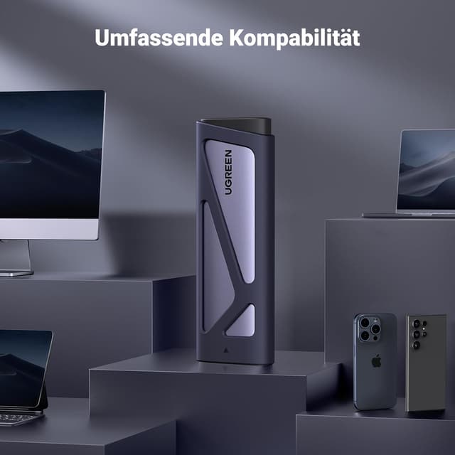 Detalle 2 de UGREEN M2 SSD Gehäuse für NVMe 10 Gbps