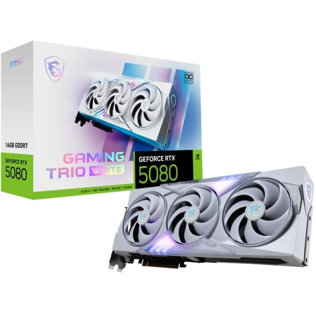 Imagen de MSI GeForce RTX 5080 GAMING TRIO OC 16 GB GDDR7 🎮 en OfertitasTOP