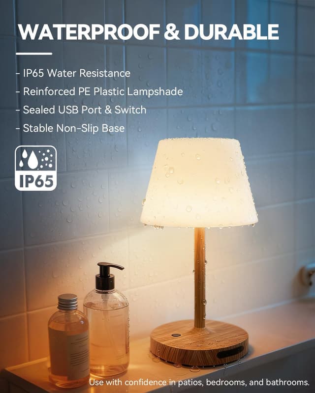 Detalle 2 de SAIWEYA Outdoor Waterproof Shower Lamp 5200mAh