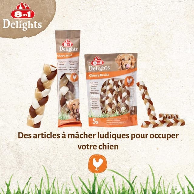 Thumbnail 6 de 8in1 Delights Chewy Braids XS/S 75 g