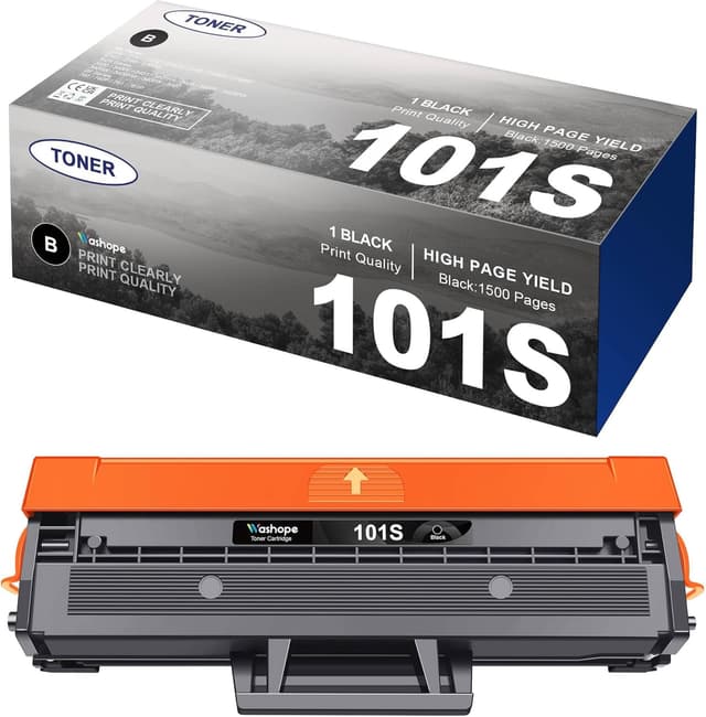 Detalle de MLT-D101S (D101S) kompatibler Schwarz-Toner für Samsung ML-216x/SCX-340x/SF760 – 1x Schwarz