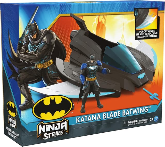 Thumbnail 6 de DC Comics Batman Ninja Strike Katana Blade Batwing with 6-inch Action Figure (Ages 3+)