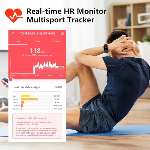 Thumbnail 3 de BRIBEJAT BT4 Reloj Inteligente con 28 modos