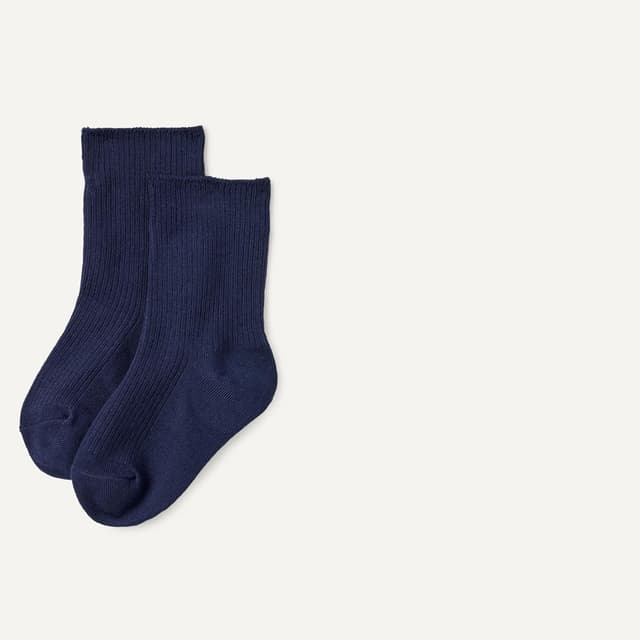 Detalle 2 de Amazon Essentials Jungen gerippte Crew-Socken (3er Pack) für Alltag, Freizeit & Schuluniform