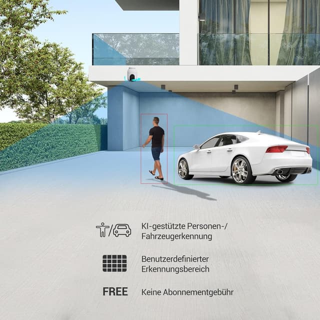 Detalle 2 de EZVIZ C8c 2K+ PTZ 4 MP WLAN Kamera