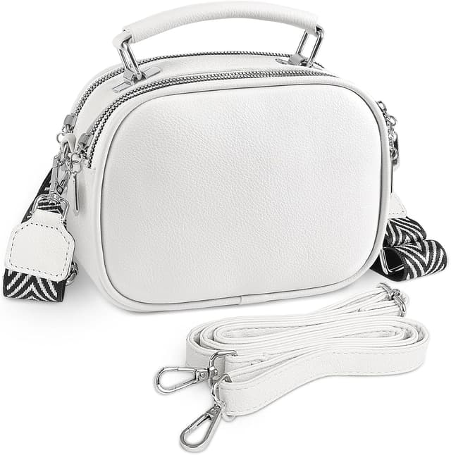 Thumbnail 6 de SPFASZEIV Women’s small cross body bag in faux leather with 2 removable straps