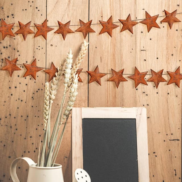 Thumbnail 6 de Little Rusty Stars 150pcs 4.5cm mini metal stars