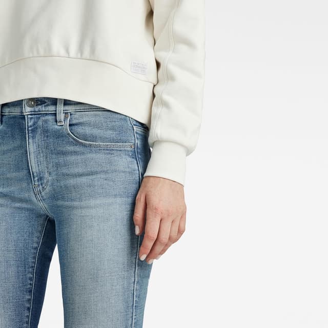 Detalle 2 de G-Star Damen 3301 Skinny Jeans im klassischen 5‑Bolsche‑Stil