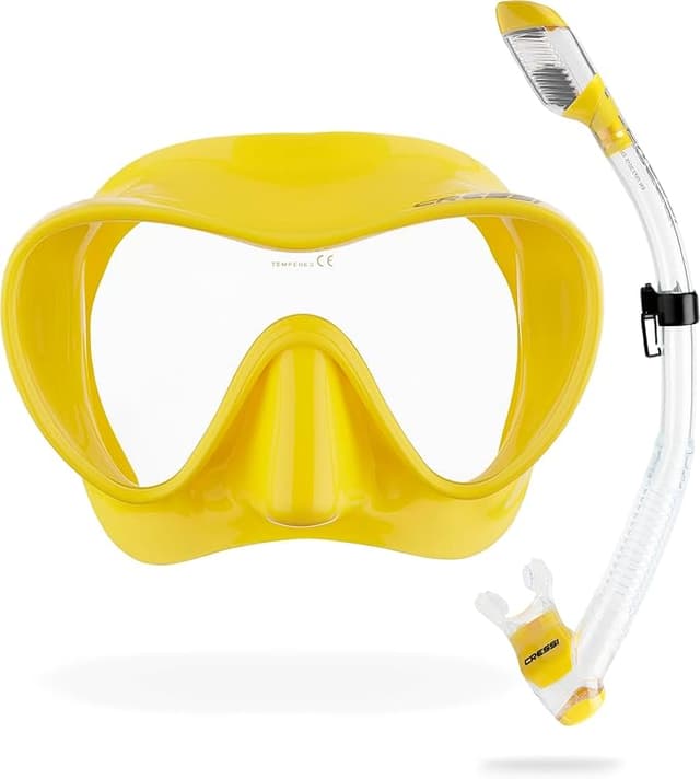 Imagen de CRESSI F1 Máscara de Buceo con Snorkel 🧜♂️ Unisex en OfertitasTOP