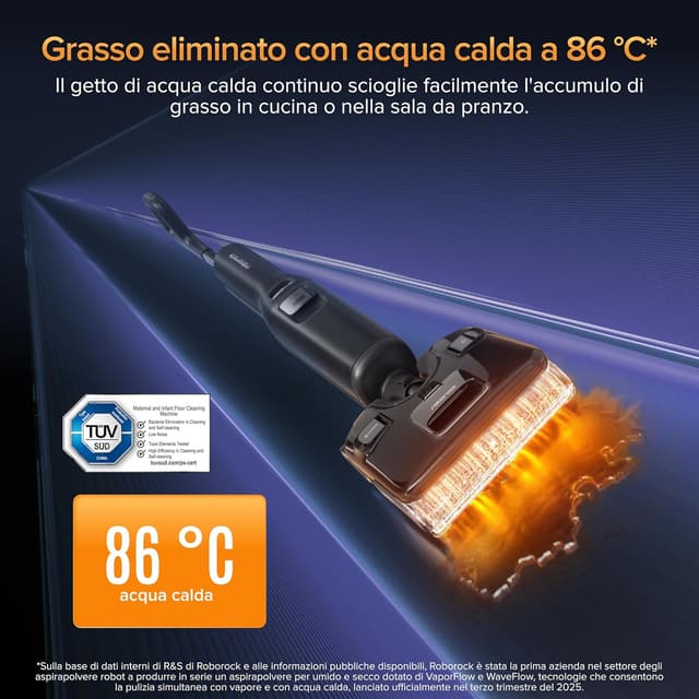 Detalle 2 de roborock F25 Ultra Aspirapolvere a Vapore