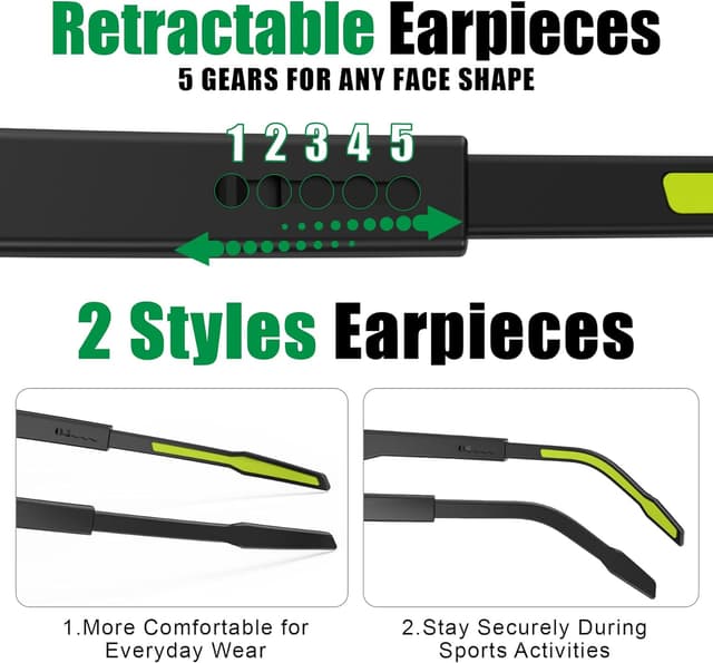 Detalle 2 de X-TIGER Occhiali da ciclismo 5 lenti