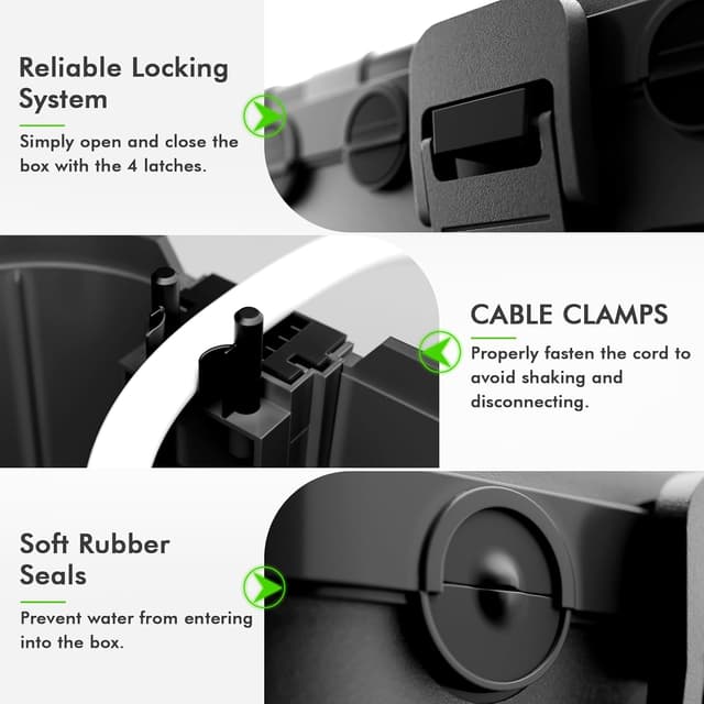 Thumbnail 2 de RESTMO Extra Large Waterproof Electrical Box 12.6in