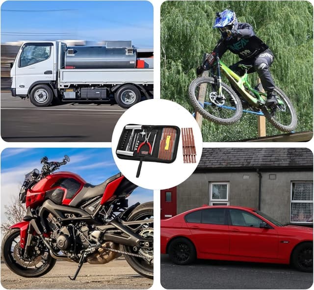 Thumbnail 1 de TONZACK Kit Riparazione Pneumatici Auto 61 pezzi