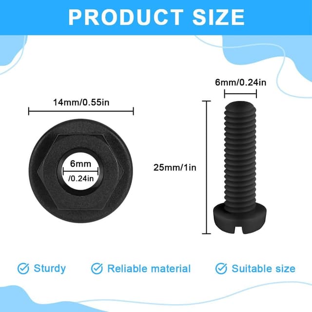 Thumbnail 1 de Adiwo Kit Tornillos Matrícula 24 piezas