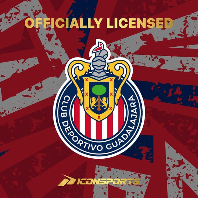 Detalle 2 de Icon Sports Official Club Deportivo Guadalajara Chivas Cotton T-Shirt (Unisex Adult)