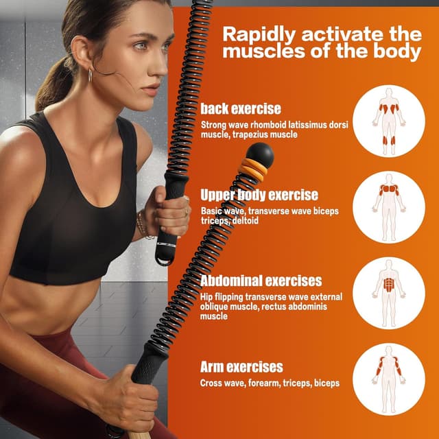 Detalle 2 de Gewichtete Trainingsseile „Combat Rope“ (kabellos) mit verstellbarem Gewichtsring