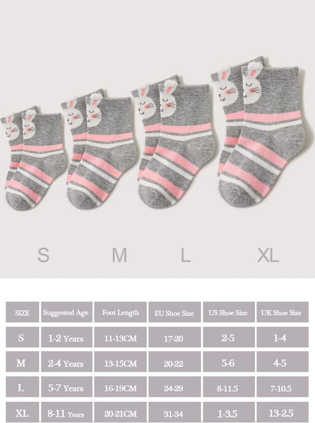 Thumbnail 6 de PUTUO Chaussette Fille 5 paires