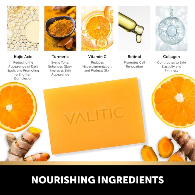 Thumbnail 5 de Valitic Kojic Acid Soap Bars 4 Pack