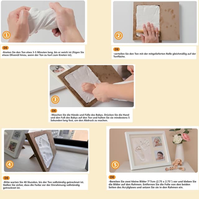 Thumbnail 6 de PewinGo Baby Handabdruck Set